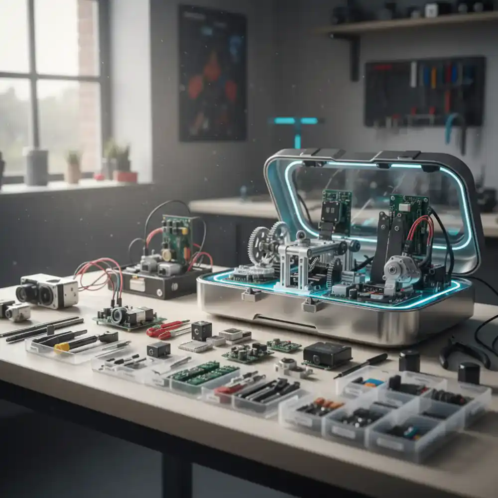 Advanced engineering and robotics kit