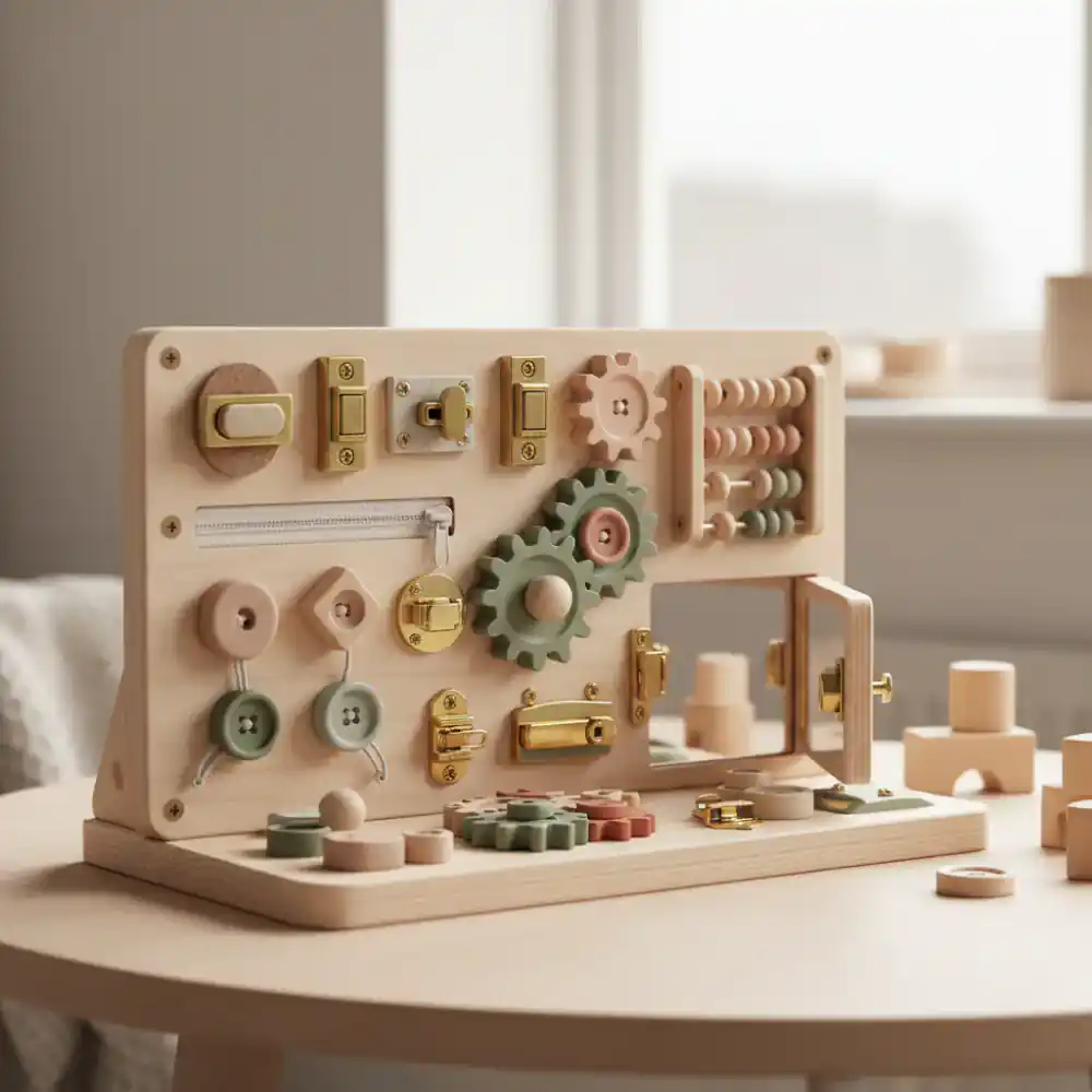 Montessori board for early learning